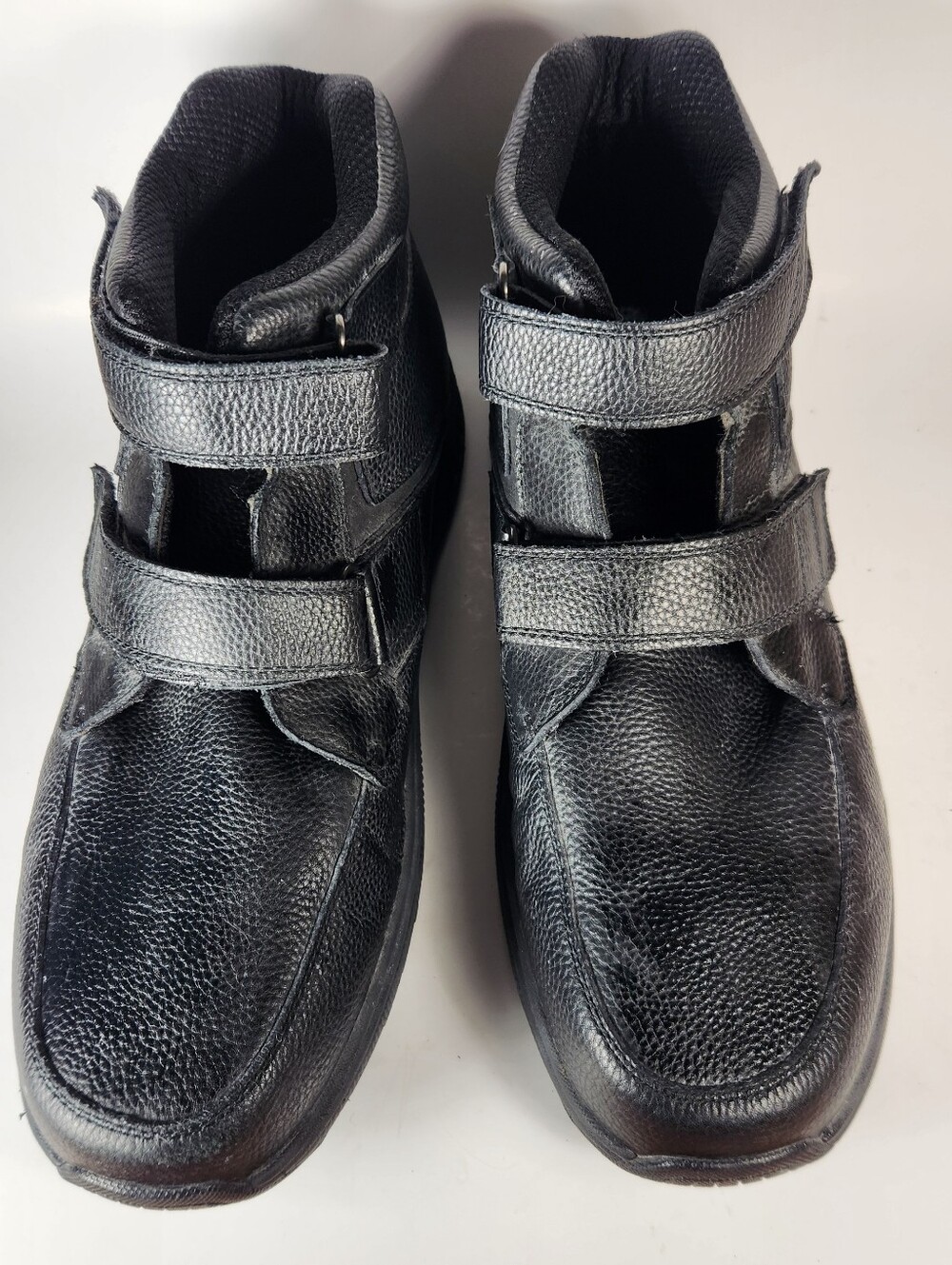 ORTHOFEET Mens Glacier Gorge Boot 13 EE Wide Black Leather 581 Orthopedic Shoe